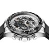 OLEVS Men's Automatic Skeleton Date Waterproof Luminous Diamond Fashion Business