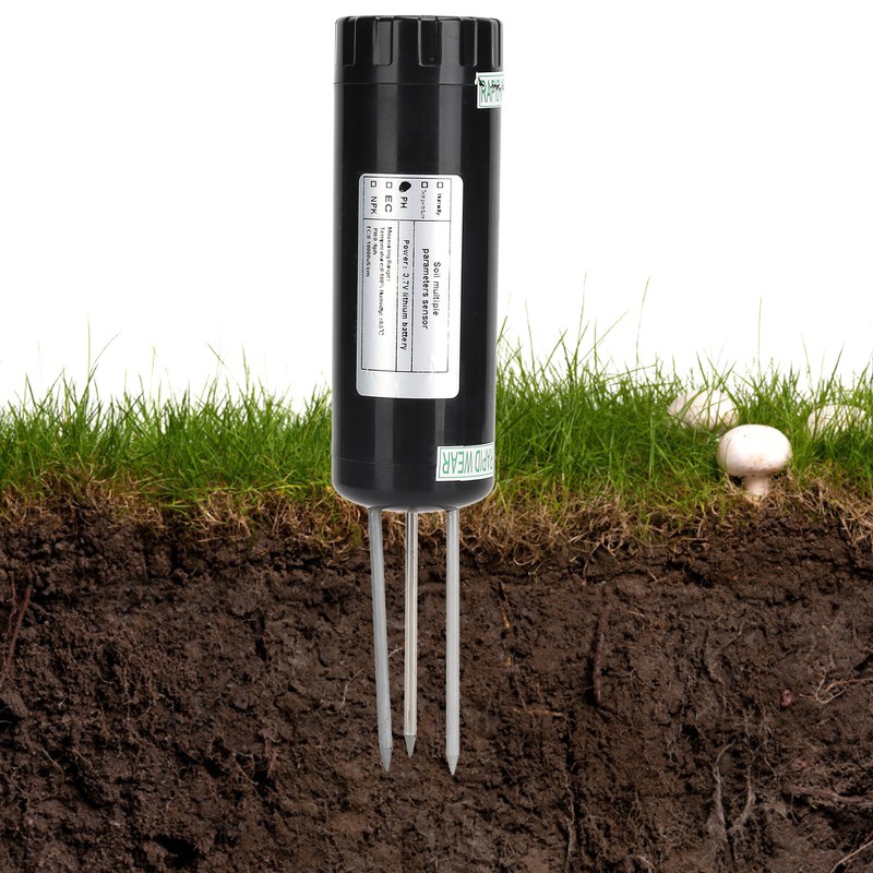 3‑Probe Soil PH Speed Measuring Tester with Digital Display Sensor