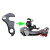 Rear Tail Hanger,Aluminium Alloy Rear Derailleur Hanger Dropout Lug Pull