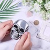 CHGCRAFT Skull Head Belt Buckle Alloy Skull Head Belt Buckle