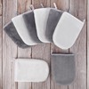 PHOGARY 8 Pack Microfiber Wash Mitts Flannel Soft Wash Mitt
