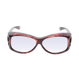 Medspex Fl010 Photochromic Transition Glasses Tortoise Havana/Violet Unisex Therapeutic Color Therapy Blue Light Sensitivity