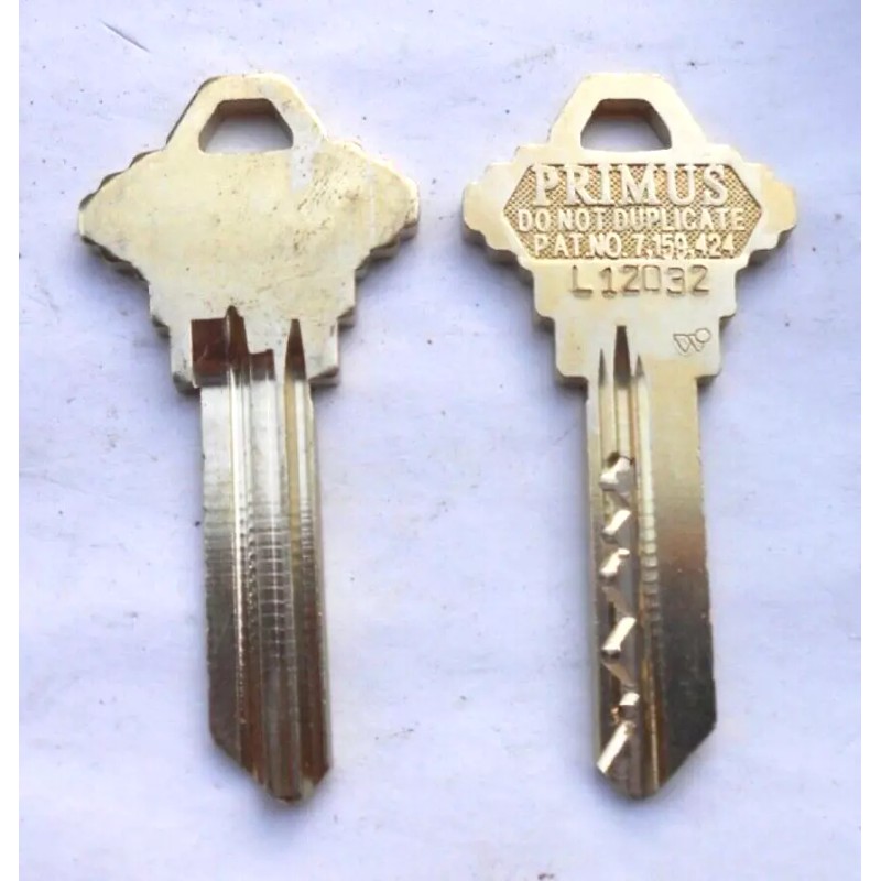 Schlage (2) Schlage Primus Key Blanks FGP keyway