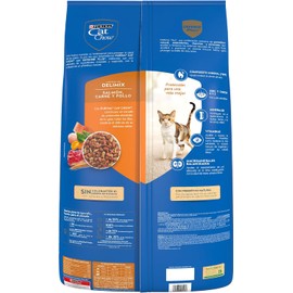 Purina Cat Chow Comida para Gato con Salmon, Carne y Pollo - 1 x 15.0 kg