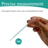 HPWFHPLF 100 Pack Disposable Transfer Pipettes, Plastic Pipettes with Graduated