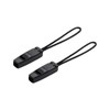 [NextPacker] Ultralight Slim Whistle Puller Set of 2, Portable Zipper