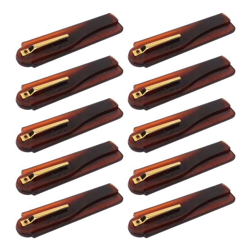 10 Pcs Folding Pocket Comb Hand Made Folding Knife Type