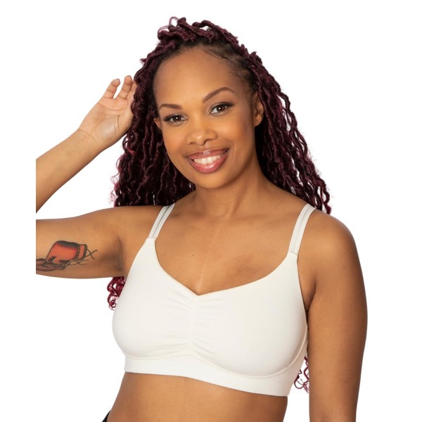 AnaOno Full Coverage Comfort Bra - Wireless Post-Surgery Bra with