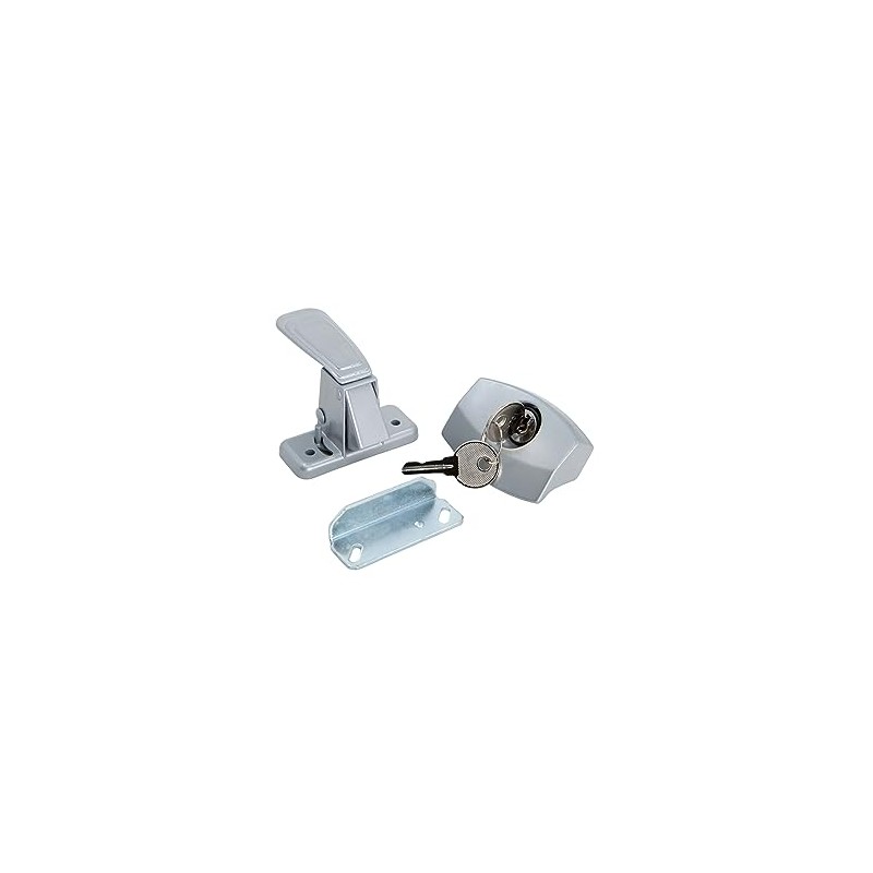JR Products 10805 Silver Camper Door Latch