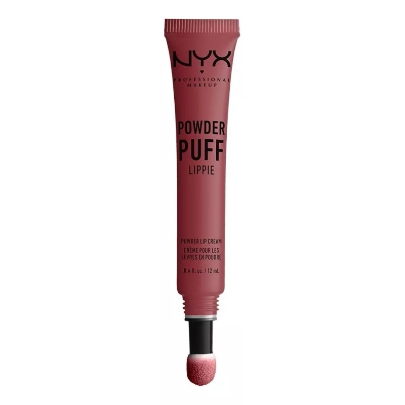 NYX Professional Makeup Labial Líquido Nyx Powder Puff Acabado Mate
