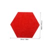 Operitacx Felt Message Board Felt Board Memo Board for Peel