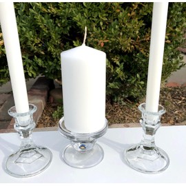 Unity Candle Set for Weddings - Set of 3