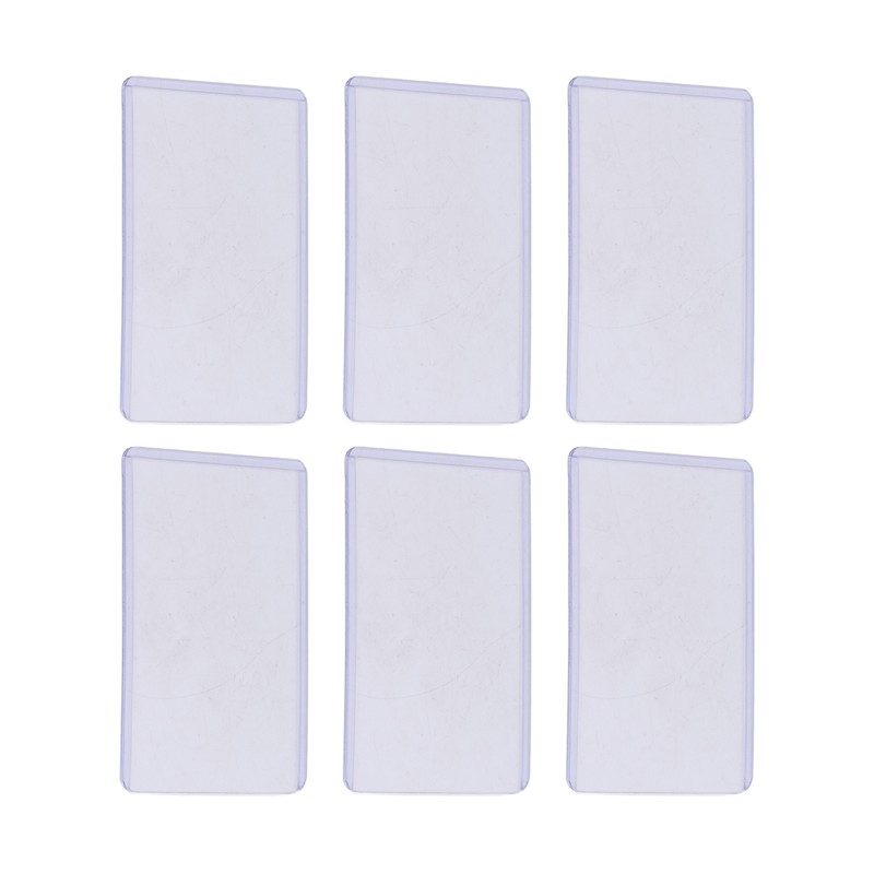100pcs Regular Top Loaders Transparent Card Sleeves Collectible Card Top