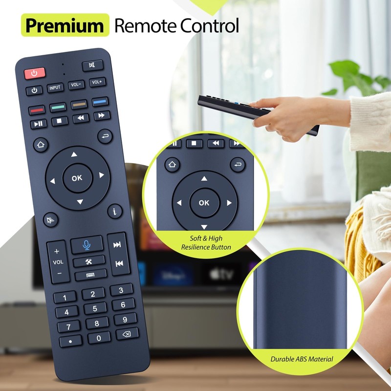 RYQIF RC-200 Replacement Remote Control for Super Box S5 Max,S5