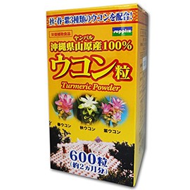Supplix(サプリックス) 沖縄県山原産100%ウコン粒 600粒(約2ケ月分)