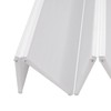 Foldable Bathtub Cover, 59"x27.6" Shutter Bath Lid Freestanding Bathtub Covers