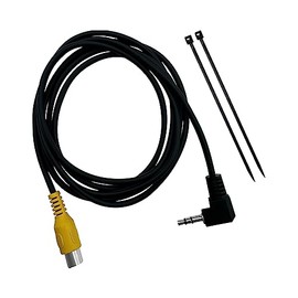 LONNIK Carrozzeria (Pioneer) Compatible Video Input Conversion Cable CD-VRM150 Compatible 1.3-inch (3.5 mm) Mini Jack-RCA/Video