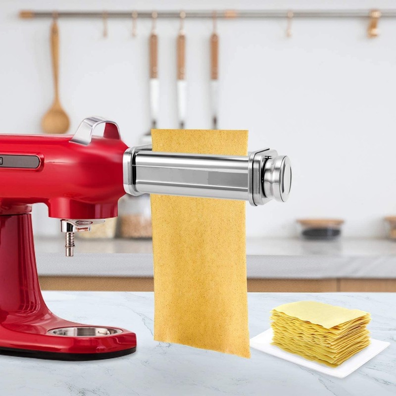 Pasta Roller for All KitchenAid Stand Mixer, Electric Dough Roller