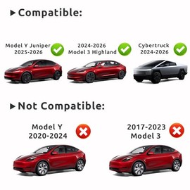 Hub USB para guantera compatible con Model Y Juniper 2025-2026, Model 3 Highland 2024-2026 y Cybertruck. Transferencia de datos y carga USB 3.0 de alta velocidad 4 en 1 para cámara de salpicader