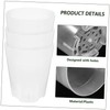 CAXUSD 10Pcs Seedling Pots for Succulent and Orchid Planting Transparent