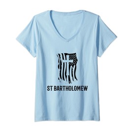 Saint Bartholomew the Apostle. Traditional Catholic Prayer V-Neck T-Shirt