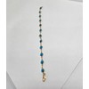Unbranded GOLD FILLED EVIL EYE GOOD LUCK BRACELET / PULSERA