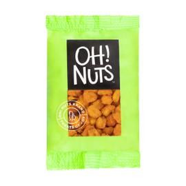 BBQ Corn Roasted Salted Individual Nut Snacks for On-the-Go | 12 Convenient Nut Snacks for School | Bulk Nuts Variety | Individual Packs (1.5 oz Each) by Oh Nuts