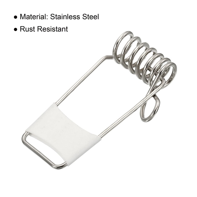 PATIKIL 40x17mm Downlight Spring Clips, 20 Pack Emitting Diode Recessed