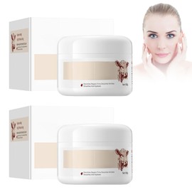 Hppsctink 2PCS Beef Tallow Cream,Rindfleisch-Creme, Rindertalg Feuchtigkeitsspendende & reparierende Creme, Nährende Haut, Feuchtigkeitsspendende Hautcreme,2pcs*100g