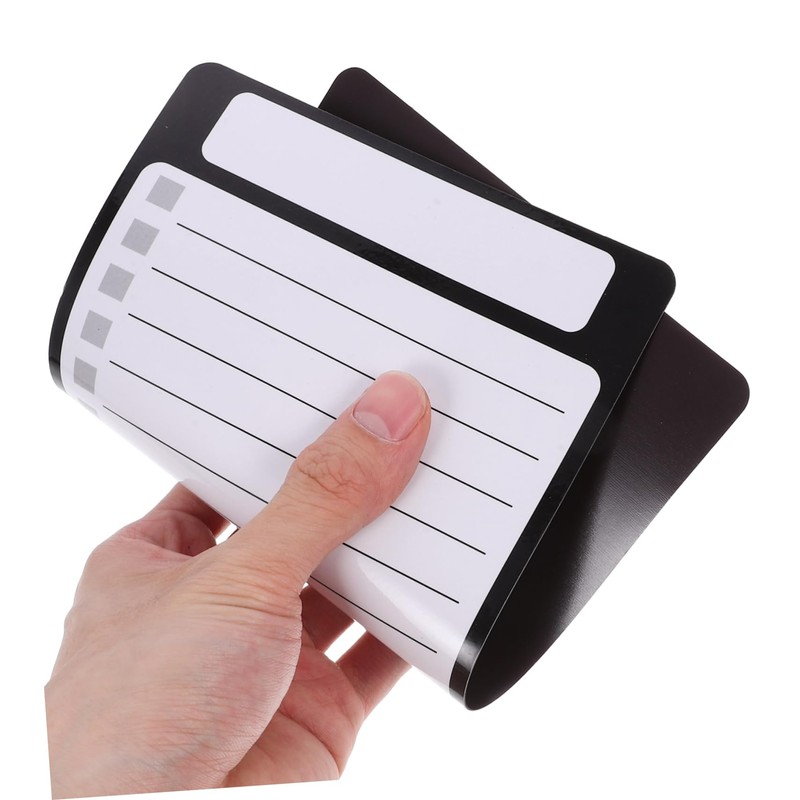 Operitacx Magnetic Memo Message Magnetic Note Pads for The Refrigerator