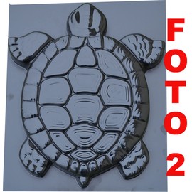 SvitMolds Mold DIY Turtle Shape Stepping Stone Mold Turtle Decorative Stepping Stone Mould Concrete Cement Mould DIY Personalized Manual Garden Lawn Pathmate Paving Pavement Paver (S02)