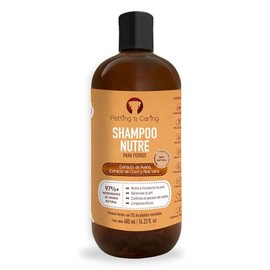ssd trading llc Petting is Caring Shampoo Natural para Perro y Gato, Fragrancia Aloe/Lavanda/Coco, 480ml