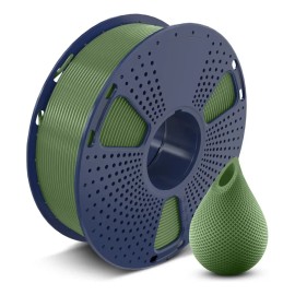 Filamento Petg Sunlu para Impresora 3d De 1.75 Mm y 1 Kg Color Verde Oliva