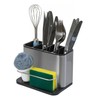 PELLUM Sponge Holder for Kitchen Sink, Stainless Steel Rustproof, Sink