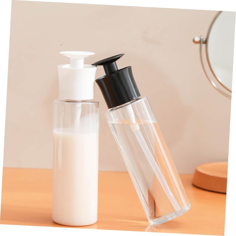Alipis Kitchen Soap Dispenser Set 2 Lotion Pump Bottles Refillable