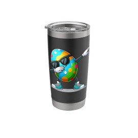 Funny Dabbing Easter Egg Cute Easter Egg Hunt Dab Dance Stainless Steel Insulated Tumbler