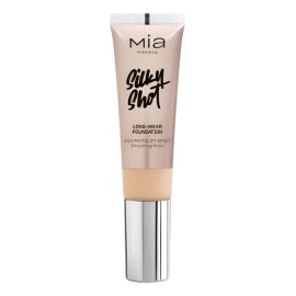 Silky Shot Foundation Base Alisadora De Cobertura Media-alta
