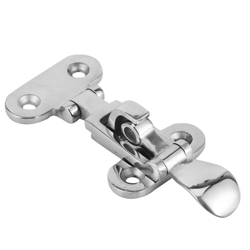 316 Stainless Steel Toggle Clamp Latch Catch Anti Rattle Hasp