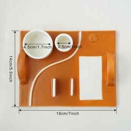 Sage Holder,Sage Holder with Handle, Palo Santo Burner Holder, Palo Santo Holder Burner, Palo Santo Sticks Holder, Sage Smudge Bowl,sage and palo Santo Holder,Incense Holder