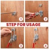 8 Pack Heavy Duty Toggle Clamp Latches 431 Type, 2000Lbs