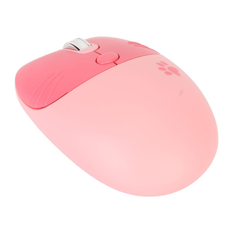 2.4G Cat Wireless Mouse Mute USB Receiver Cute Portable 3