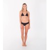 Hurley Women's Solid Itsy Bitsy Bikini Top Bikini Top