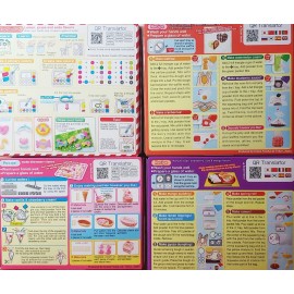 Kracie Popin’ Cookin’ DIY Candy Kit for Kids 4 Pack Gummyland,Rame