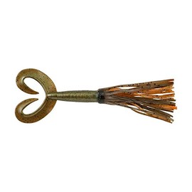 Berkley Power Bait Bearded The Deuce Fishing Bait (6 Count), Big Texan/Breen, 4"