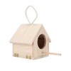 Ejoyous Wooden Bird House Box, Small Bird House, Hanging Bird