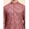 SKAVIJ Men's Viscose Rayon Embroidered Kurta Pajama Set Ethnic Motifs
