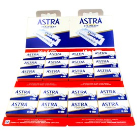 Razor Blades Club - Astra Stainless Rasierklingen, 100 Stück