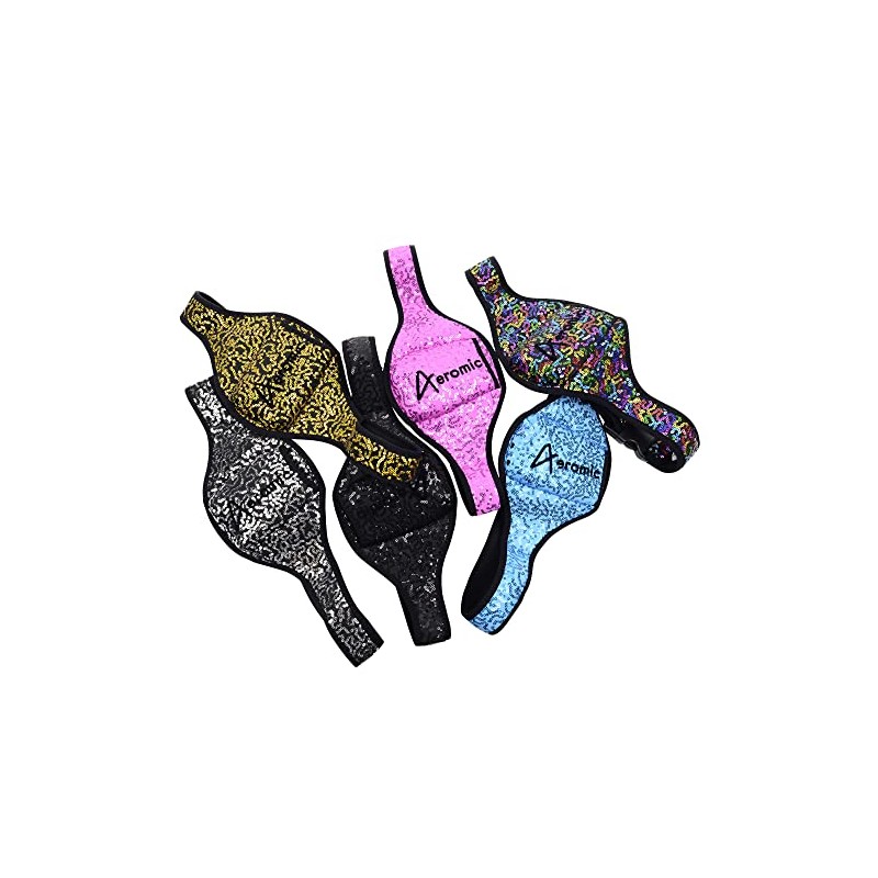 Aeromic Special Edition Mic Belt - Sequin - Black/Silver