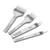 Aiskaer White Steel 6mm 1/2/4/6 Prong DIY Diamond Lacing Stitching