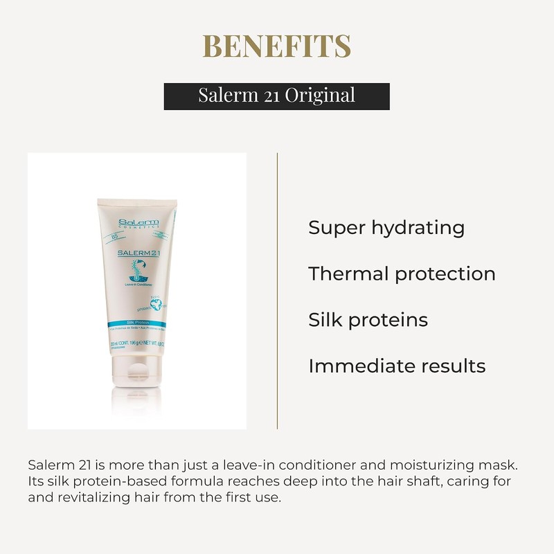 Salerm 21 B5 Silk Protein, 6.9 Ounce
